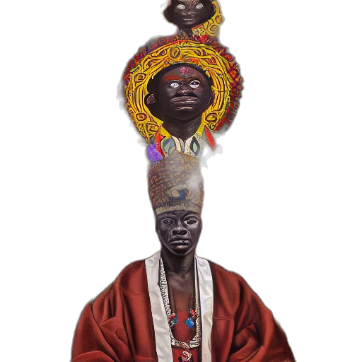 crown, staff, jewelry, face, concept art, oil painting, photorealistic, highly transparent PNG cut-out