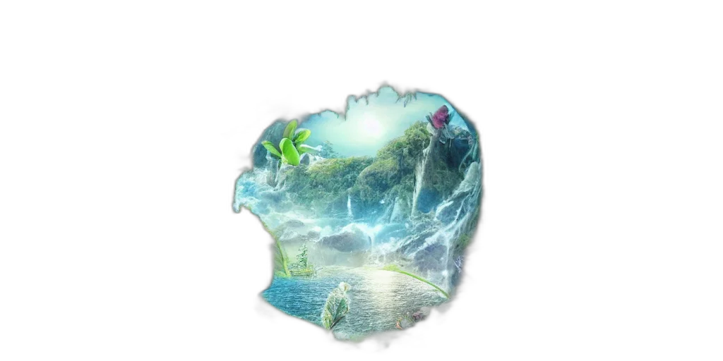 mask, hat, crown, tree, concept art, fantasy art, 3d render, photorealistic transparent PNG cut-out
