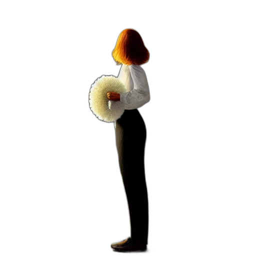staff, hat, weapon, jacket, 3d render, concept art, pixel art, cartoon transparent PNG cut-out