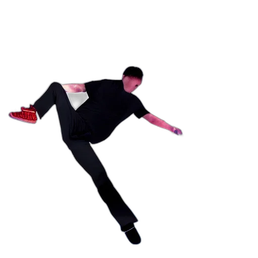 staff, man, hitting, ground transparent PNG cut-out