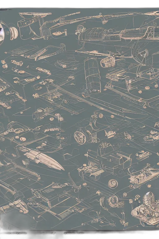 concept art, 3d render, outer space, underwater transparent PNG cut-out