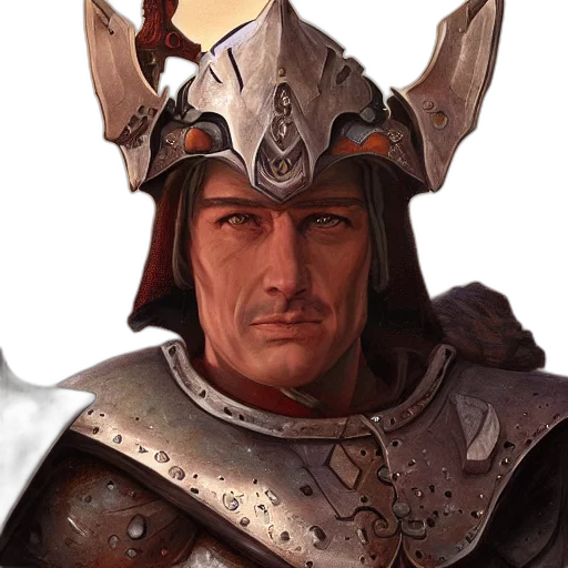 face, sword, staff, crown transparent PNG cut-out