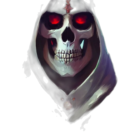 mask, face, creature, weapon, concept art, fantasy art, pixel art, watercolor transparent PNG cut-out