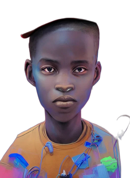 face, staff, mask, crown, concept art, photorealistic, 3d render, fantasy art transparent PNG cut-out