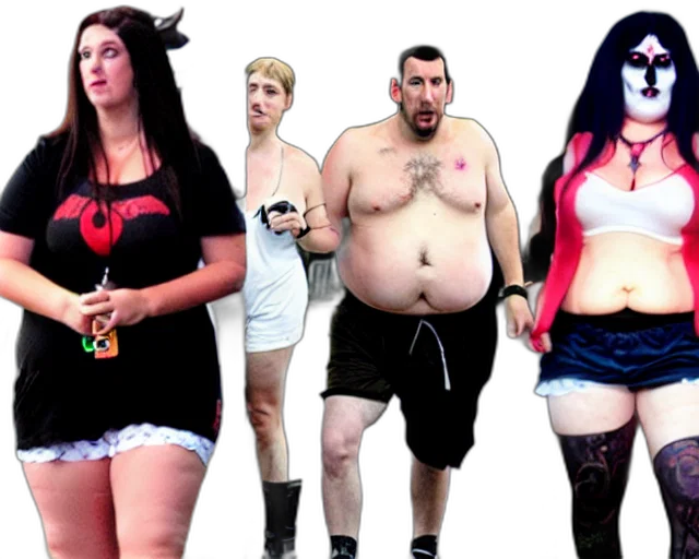 fat, gamer, adam, sandler transparent PNG cut-out