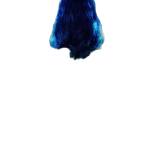 hair, dress, mask, creature transparent PNG cut-out