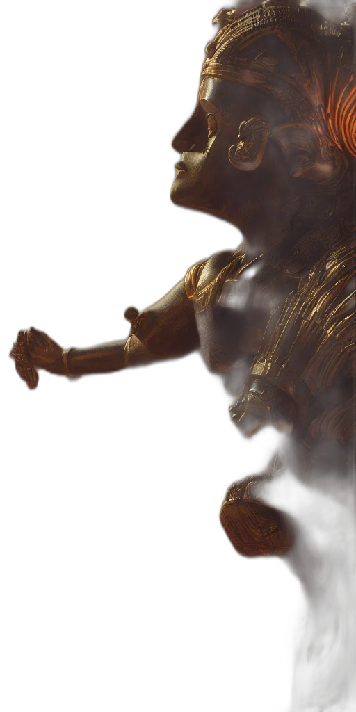 creature, dragon, face, mask, 3d render, concept art, photorealistic, fantasy art transparent PNG cut-out
