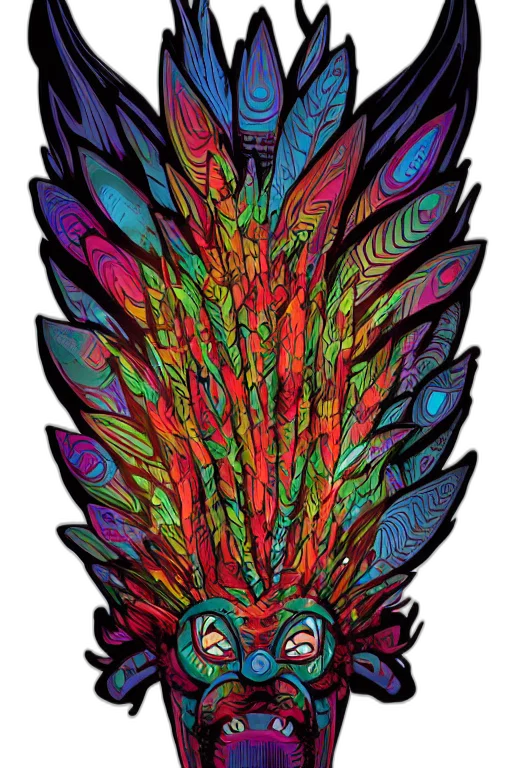 crown, jacket, flower, dragon, fantasy art, concept art, comic book art, pixel art transparent PNG cut-out