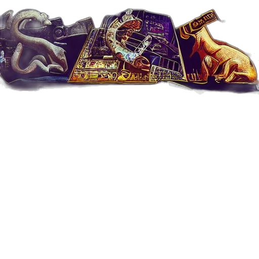 sword, crown, dragon, fantasy art transparent PNG cut-out