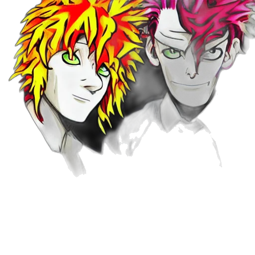 mask, crown, anime, concept art, fantasy art, cartoon, neon, thom transparent PNG cut-out