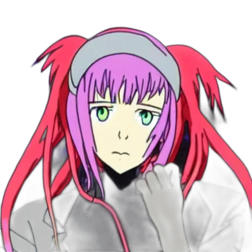 jacket, staff, face, creature transparent PNG cut-out