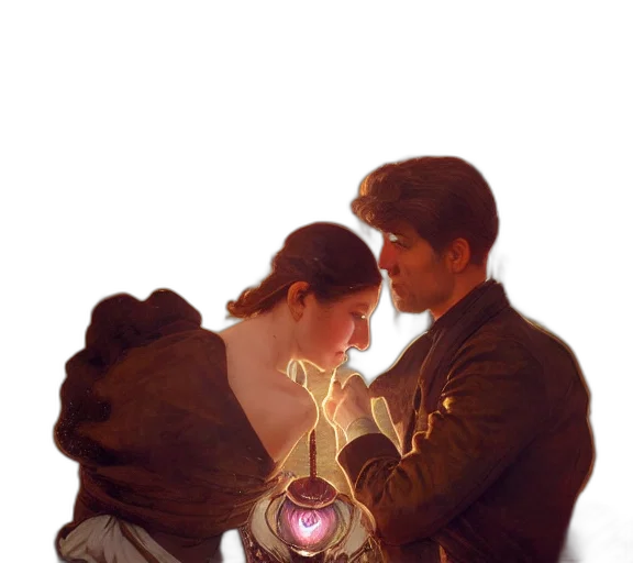 jacket, fantasy art, concept art, photorealistic, oil painting, fire, outer space, neon lights transparent PNG cut-out