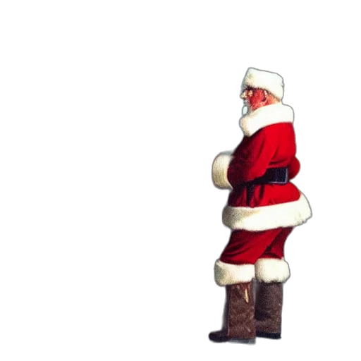 staff, 3d render, santa, claus transparent PNG cut-out