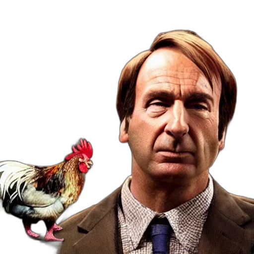 animal, saul, goodman, rooster, medieval, torture, chamber, scary transparent PNG cut-out