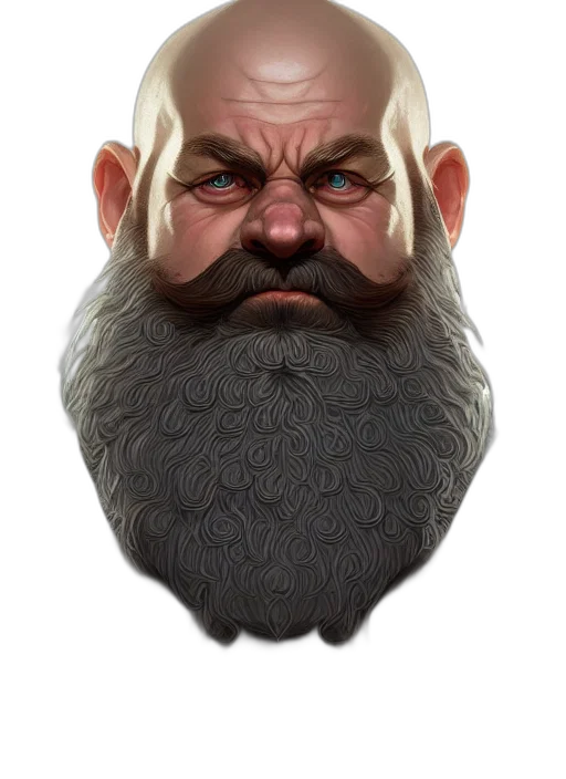face, mask, creature, hair, fantasy art, concept art, photorealistic, 3d render transparent PNG cut-out