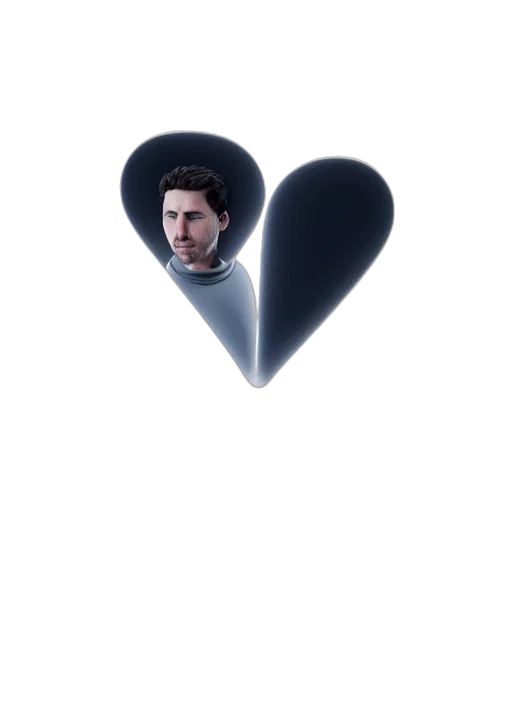 face, jacket, staff, weapon, concept art, 3d render, pixel art, photorealistic transparent PNG cut-out
