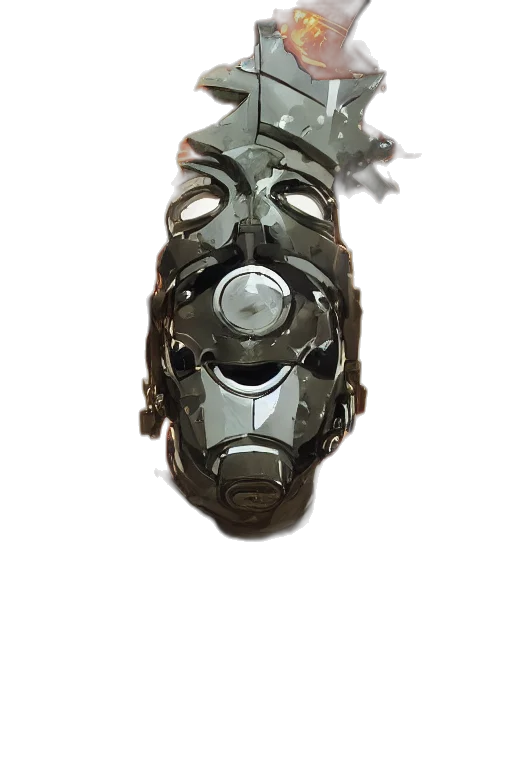 mask, face, robot, jewelry transparent PNG cut-out