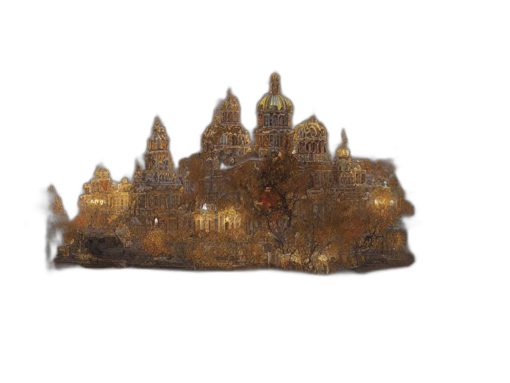 crown, jewelry, 3d render, concept art, photorealistic, fantasy art, underwater, fog transparent PNG cut-out