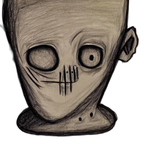 mask, face, robot, creature, concept art, watercolor, comic book art, cartoon transparent PNG cut-out