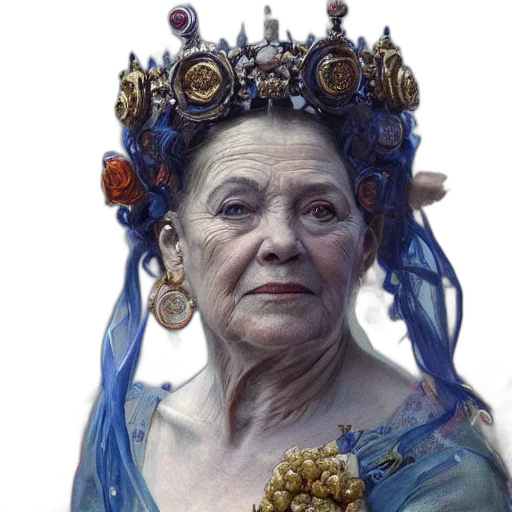 crown, jewelry, face, mask transparent PNG cut-out