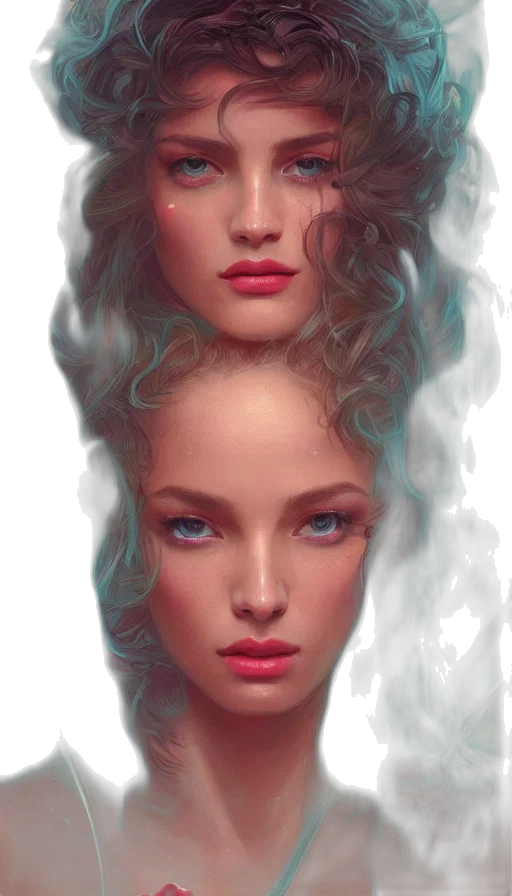 face, hair, crown, robot transparent PNG cut-out