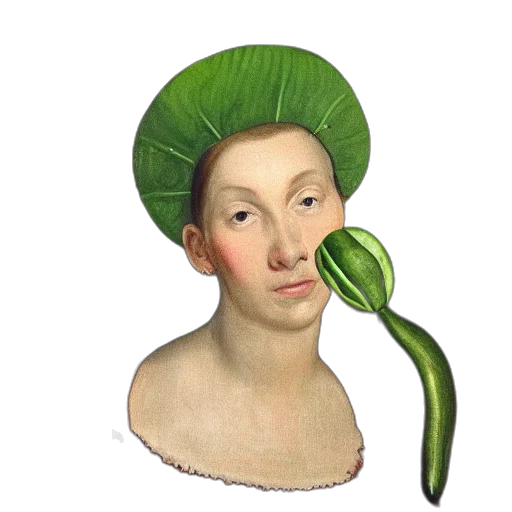 hat, food, staff, crown, photorealistic, oil painting, 3d render, fantasy art transparent PNG cut-out