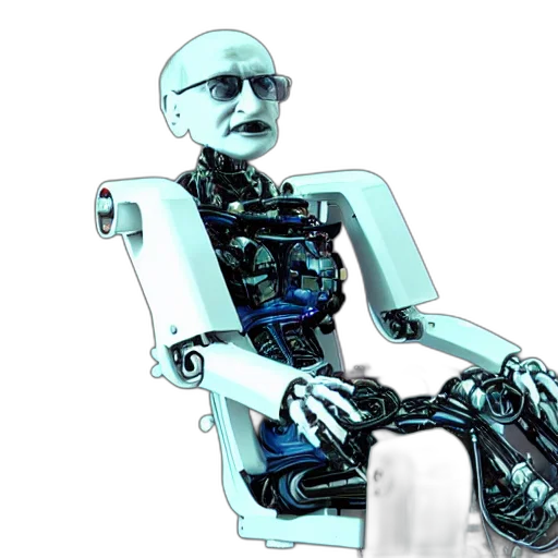 robot, cyberpunk, concept art, 3d render transparent PNG cut-out