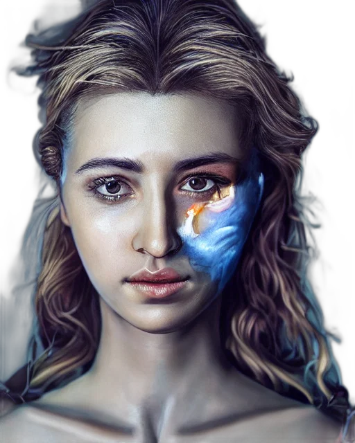face, mask, dragon, fantasy art transparent PNG cut-out