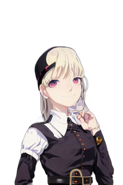 staff, hat, face, dress transparent PNG cut-out