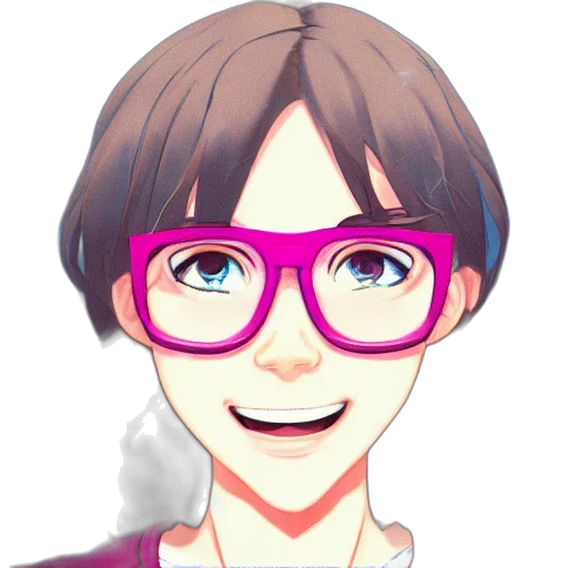 face, staff, cartoon, anime transparent PNG cut-out