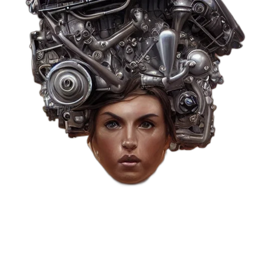 face, car, robot, mask transparent PNG cut-out