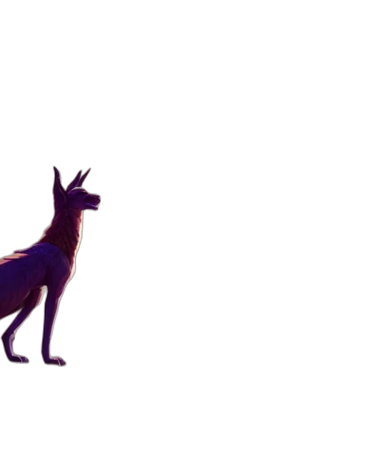 animal, creature, dragon, crown, concept art, 3d render, anime, fantasy art transparent PNG cut-out