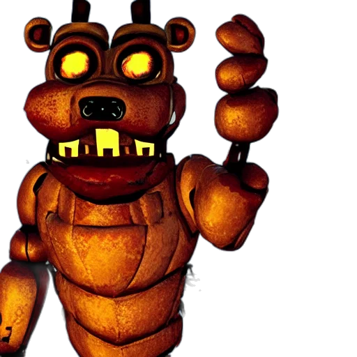 robot, creature, staff, concept art transparent PNG cut-out