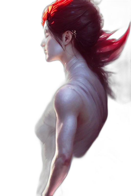hair, creature, face, dress transparent PNG cut-out