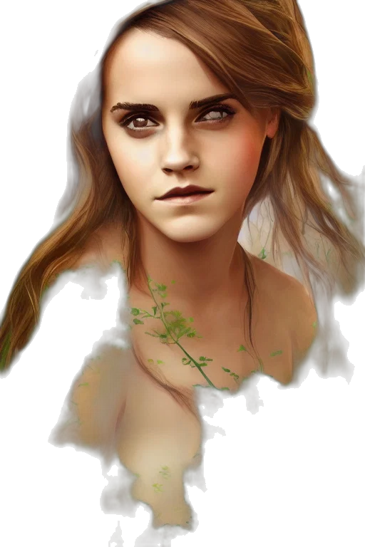 face, crown, photorealistic, fantasy art transparent PNG cut-out