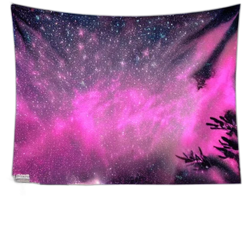 vaporwave, outer space, night, astrophotography transparent PNG cut-out