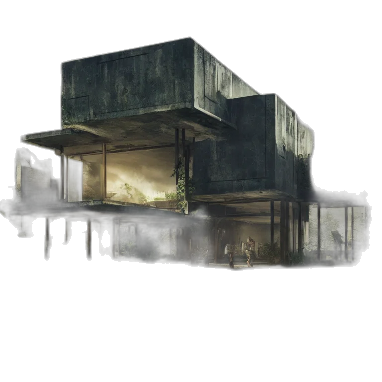 building, furniture, weapon, concept art transparent PNG cut-out
