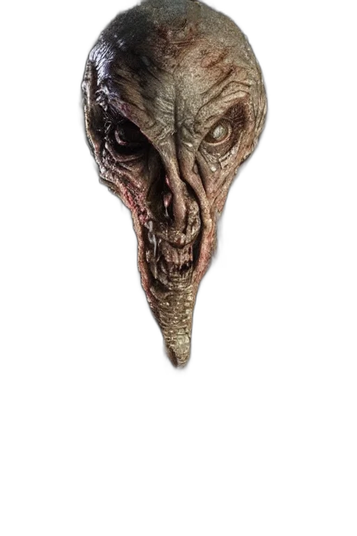 mask, dragon, creature, face transparent PNG cut-out