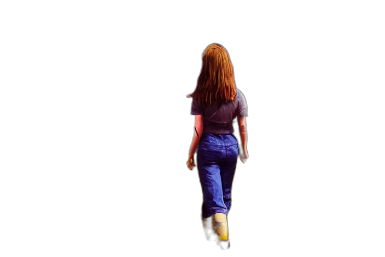jacket, hair, dress, robot transparent PNG cut-out