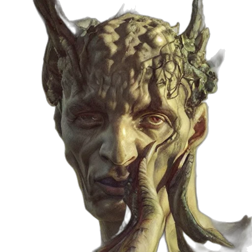 face, creature, mask, dragon transparent PNG cut-out