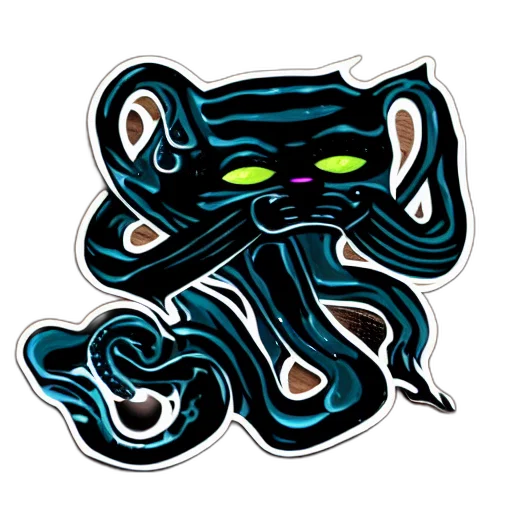 creature, mask, staff, concept art transparent PNG cut-out