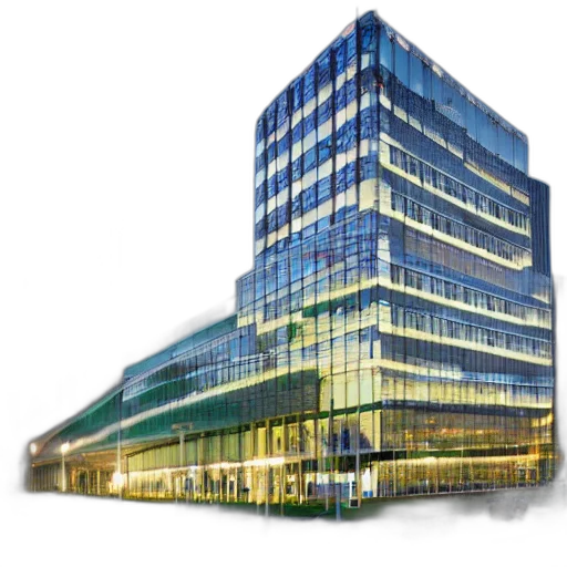 building, 3d render, photorealistic, concept art transparent PNG cut-out