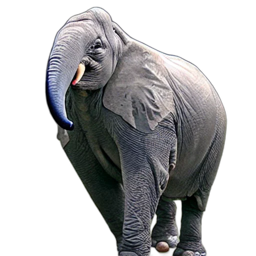 animal, creature, staff, hat, concept art, photorealistic, 3d render, elepheagle transparent PNG cut-out