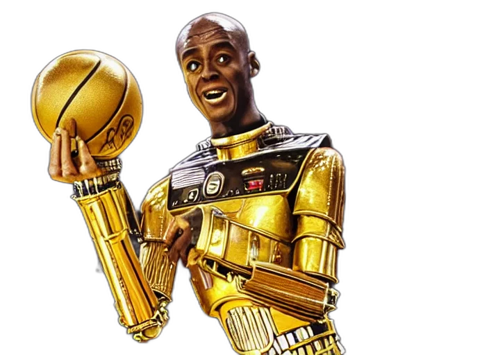 robot, espn, still, c-3po transparent PNG cut-out
