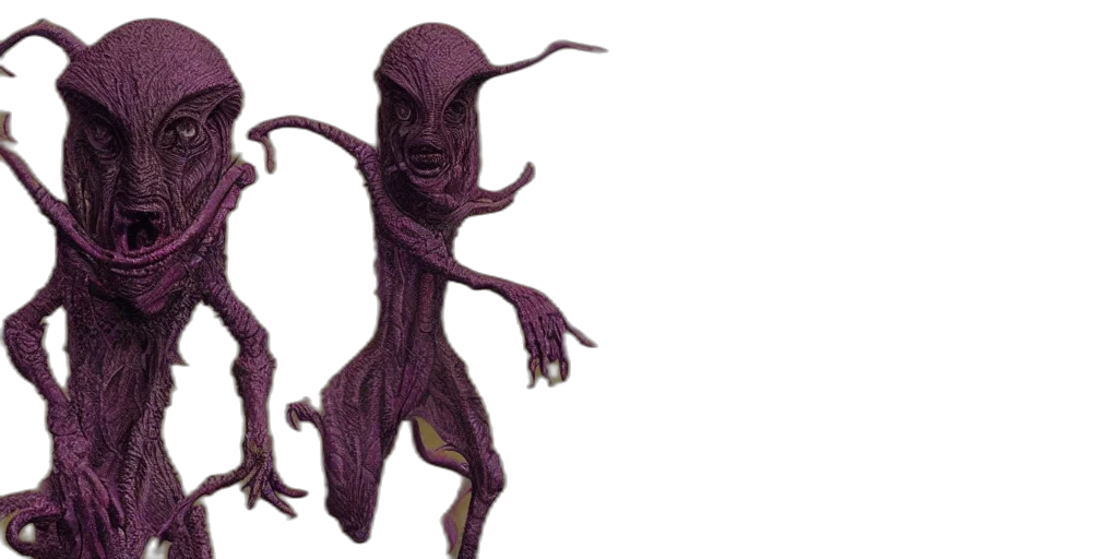 creature, staff, animal, mask transparent PNG cut-out