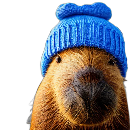 hat, animal, photorealistic, photograph transparent PNG cut-out