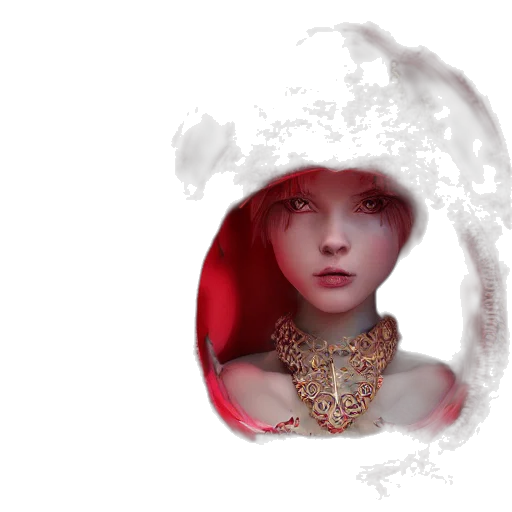 jewelry, face, mask, crown, fantasy art, concept art, photorealistic, 3d render transparent PNG cut-out