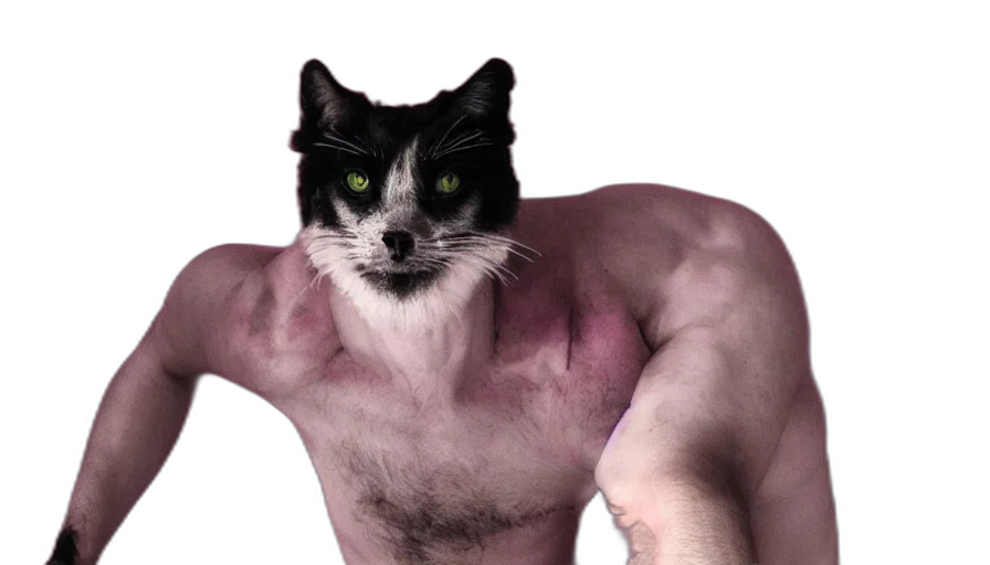 animal, creature, robot, hair transparent PNG cut-out