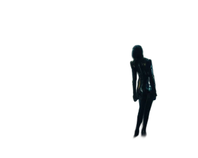 dress, jacket, robot, creature transparent PNG cut-out