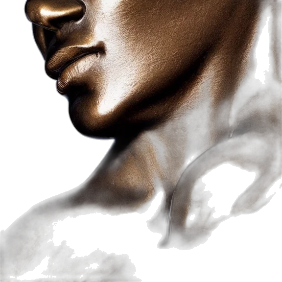 face, mask, jewelry, crown, photorealistic, oil painting, 3d render, concept art transparent PNG cut-out